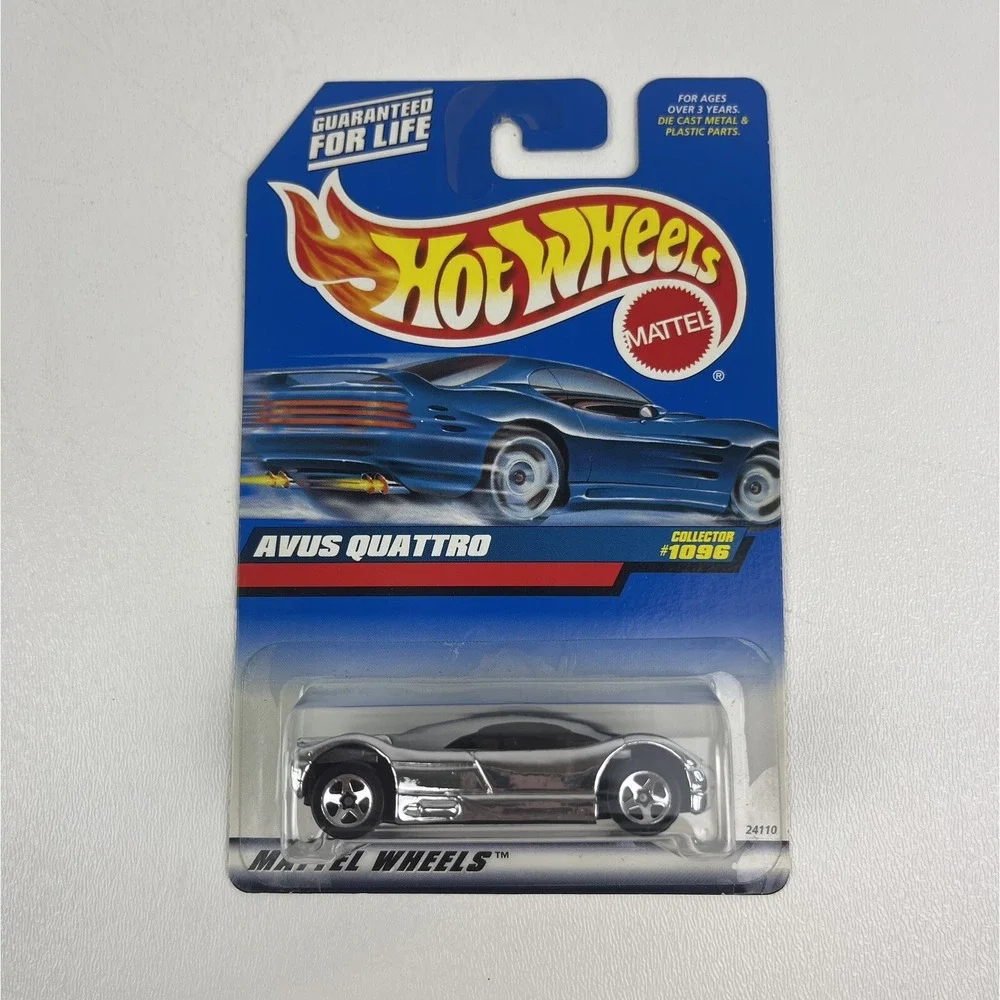 Hot Wheels Avus Quattro 1096 24110 H21 Silver Mattel